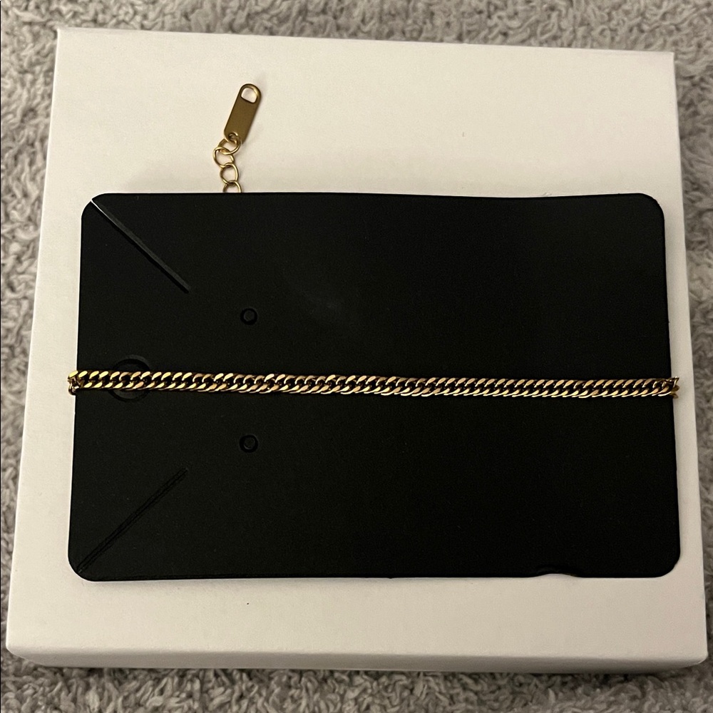 Gold Chain Bracelet